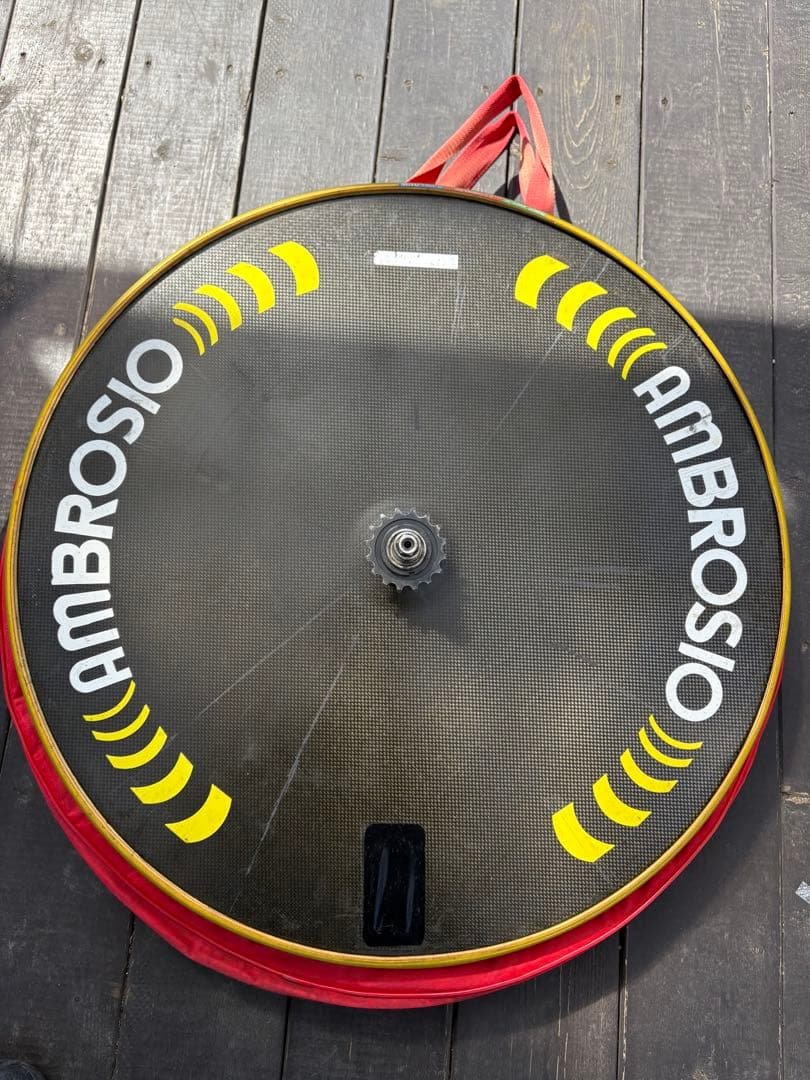 AMBROSIO チューブラー　ディスク 収納バッグ付き　中古