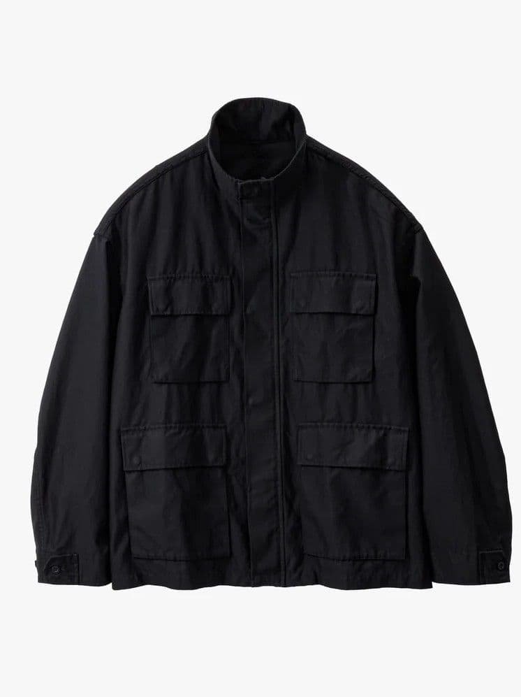 ジャケット・アウター graphpaper cotton cupro military jacket