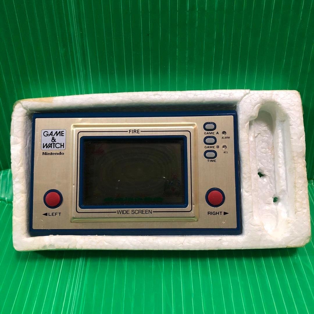 ゲーム&ウォッチ ファイア 箱•説明書付き Nintendo 任天堂