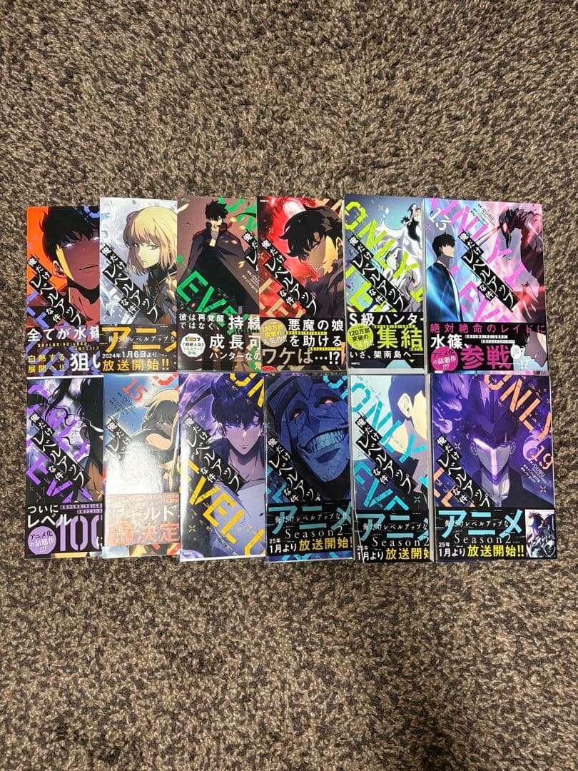 俺だけレベルアップな件　08〜19巻