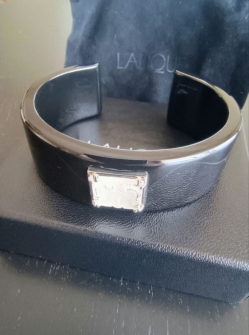 ラリック　Lalique　シルバー　ブレスレット　アレトゥーズ　バングル