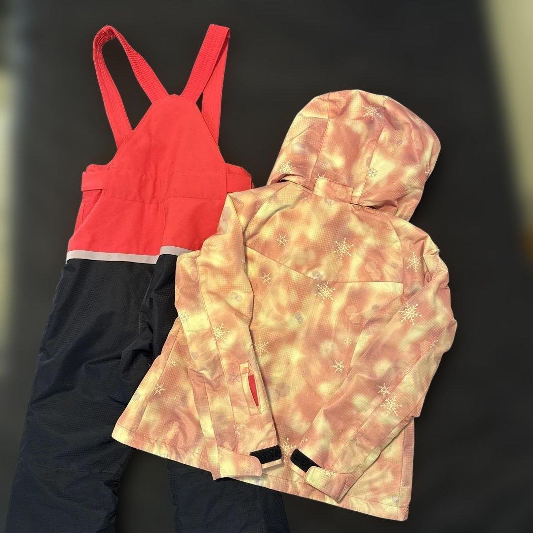 子ども用 キッズ　ピンク　紺　スキーウェア　130 phenix フェニックス