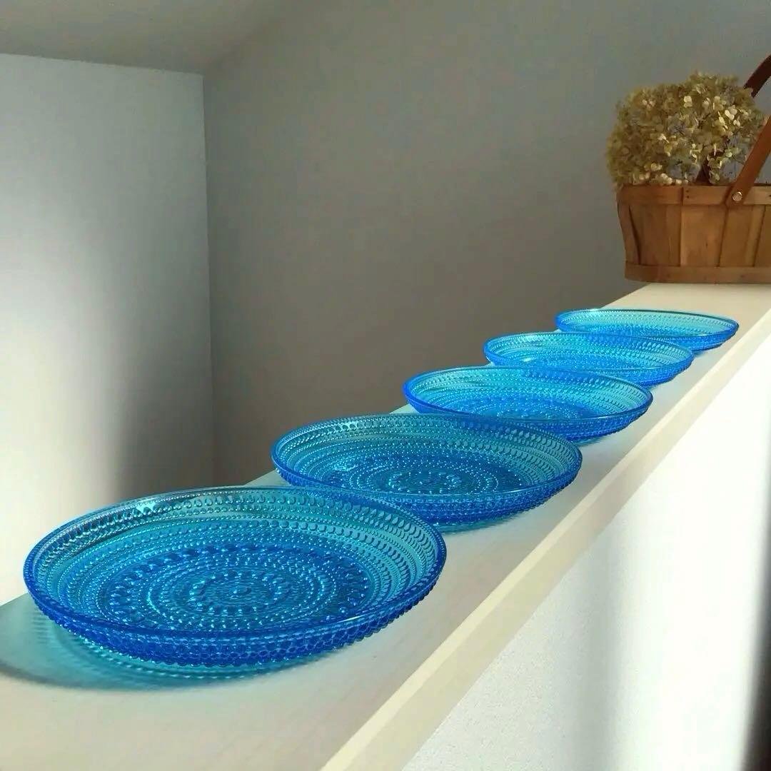 nuutajarvi Kastehelmi カステヘルミ　14cm 5枚