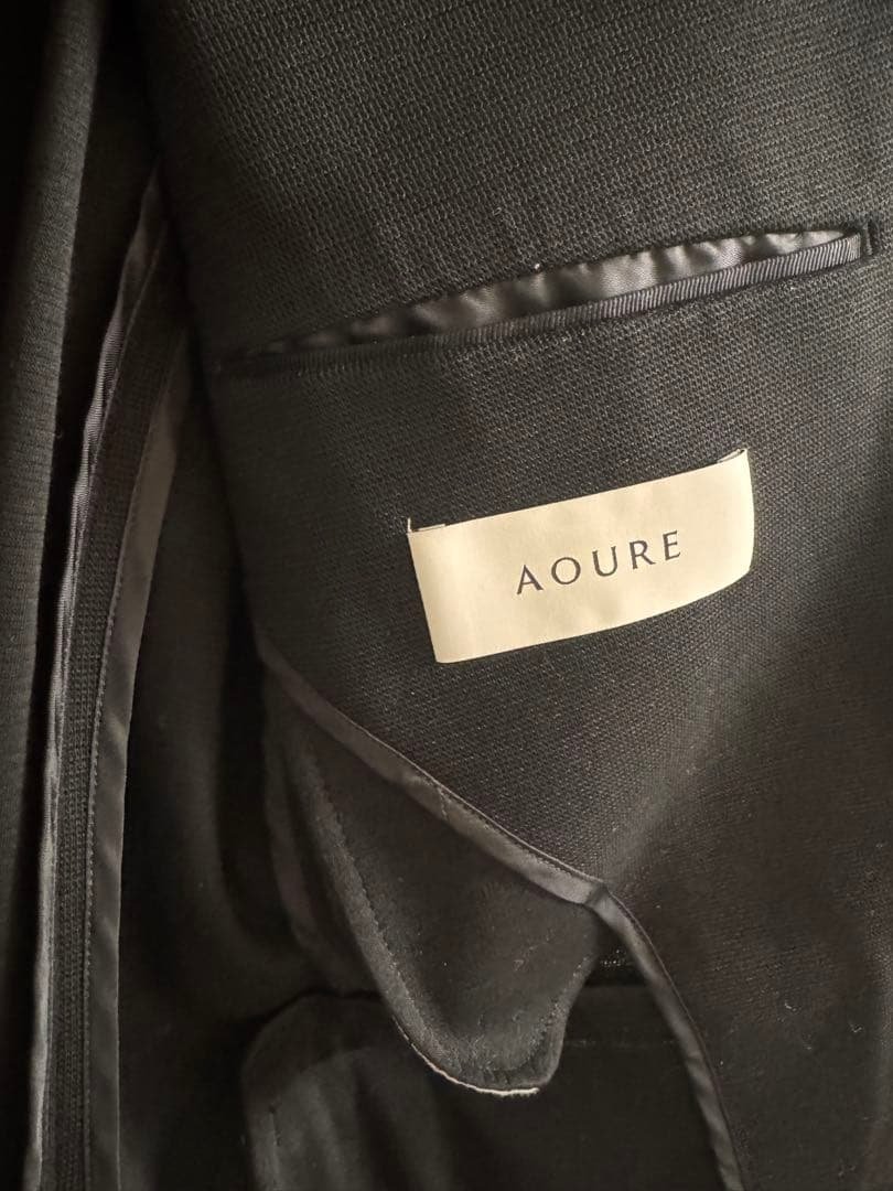 AOURE テーラードジャケット BLK Mサイズ