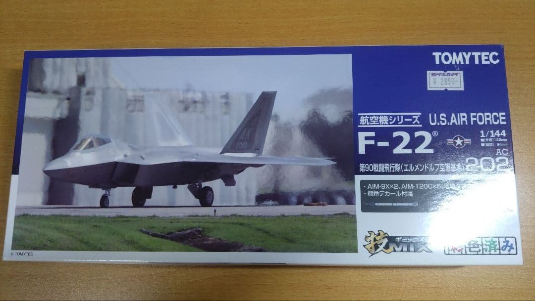 TOMYTEC 技MIX アメリカ空軍 F-22 第90戦闘飛行隊