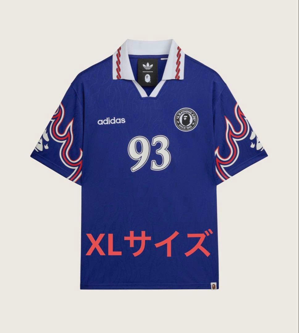 ウェア A BATHING APE x adidas Flame Jersey XL