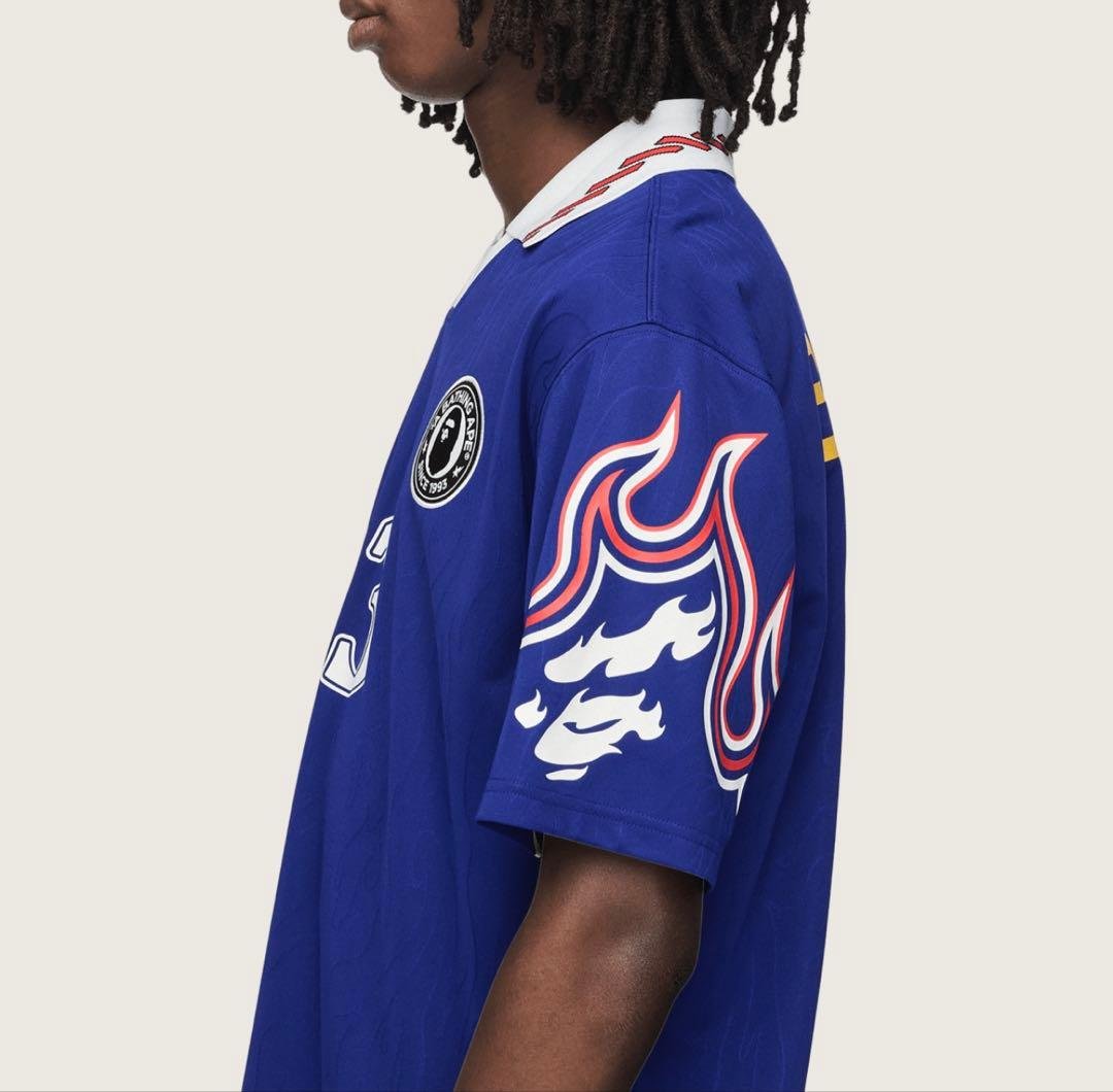 ウェア A BATHING APE x adidas Flame Jersey XL