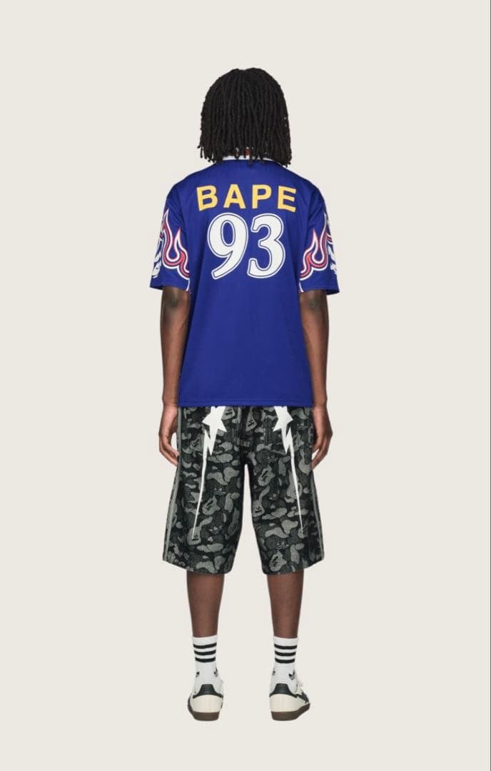 ウェア A BATHING APE x adidas Flame Jersey XL