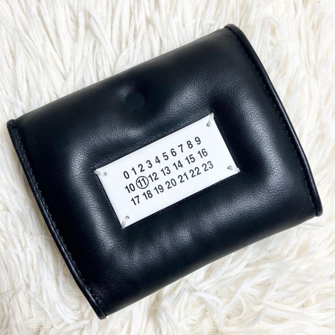 【極美品】 マルジェラ グラムスラム トリフォールド ブラック