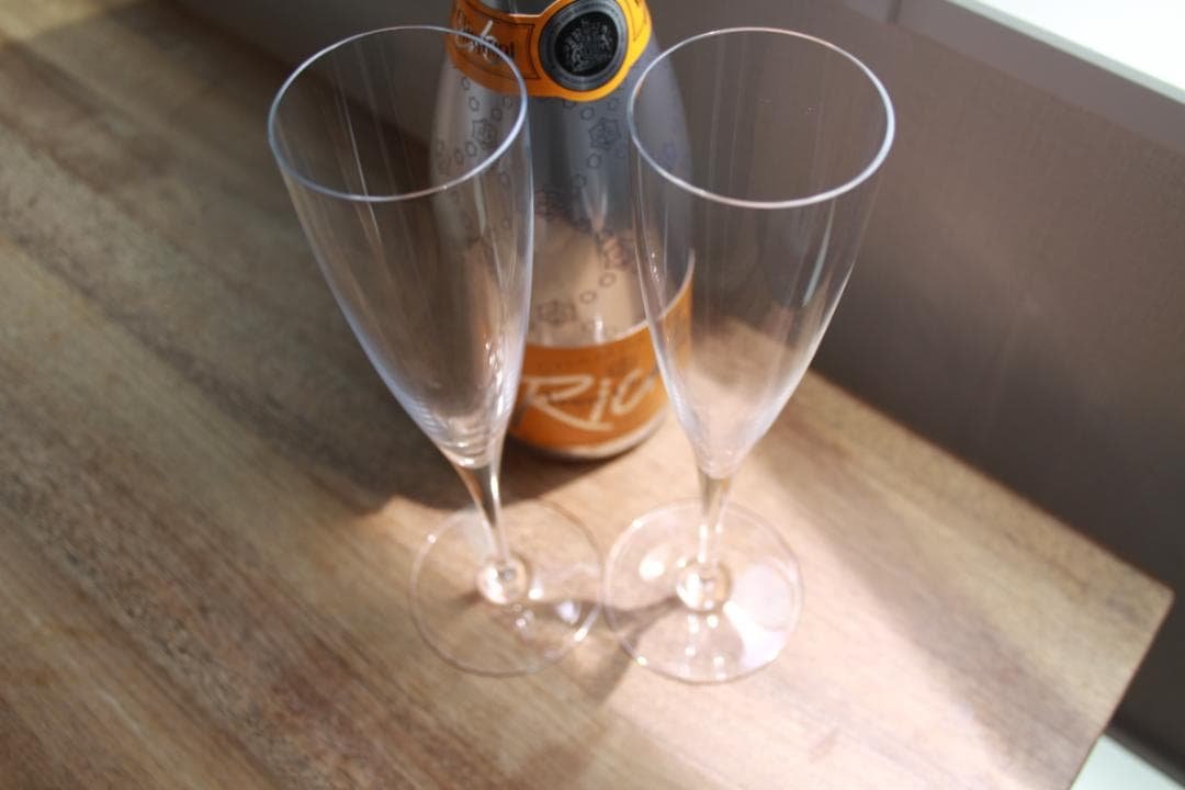 バカラ　シャンパングラス 2個セット