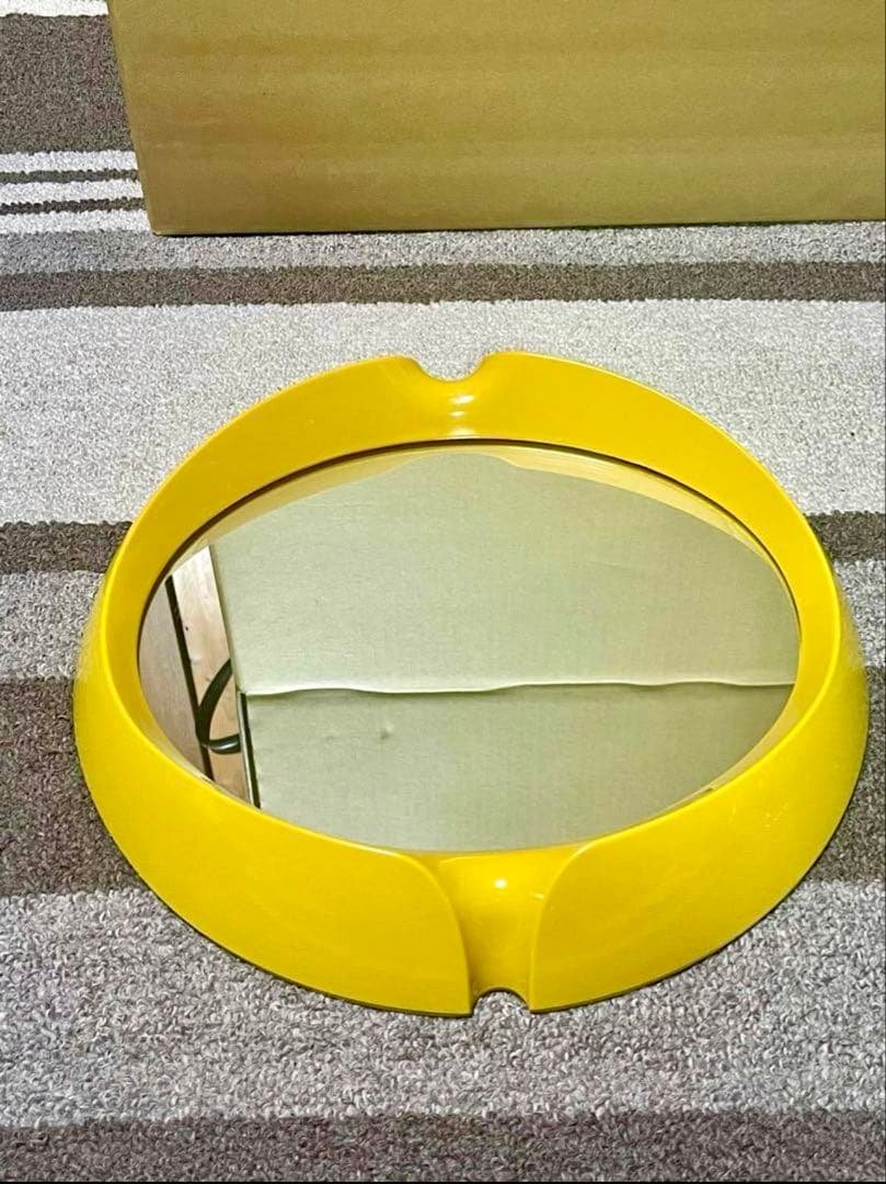 bomboa イエロー 円形オブジェ