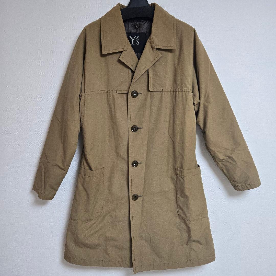 m*l様 美品 Y's ヨウジヤマモト　ロングトレンチコート