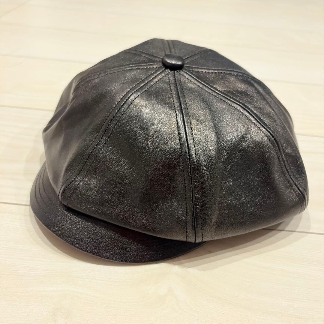 SOLARIS & CO. ブラックキャスケット