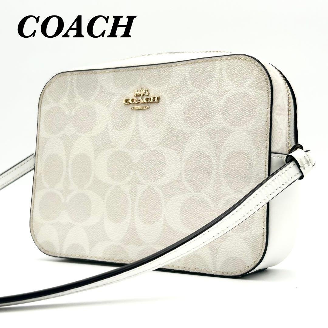 美品⭐︎COACH コーチ シグネチャー ショルダーバッグ カメラ 91677