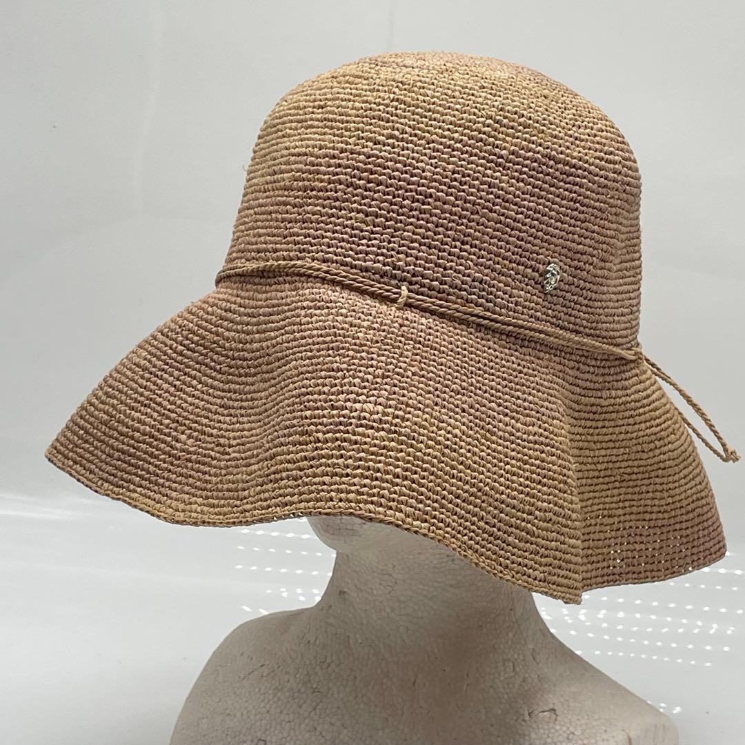 KO3048□ヘレンカミンスキー ラフィア ハット プロヴァンス10 ベージュ