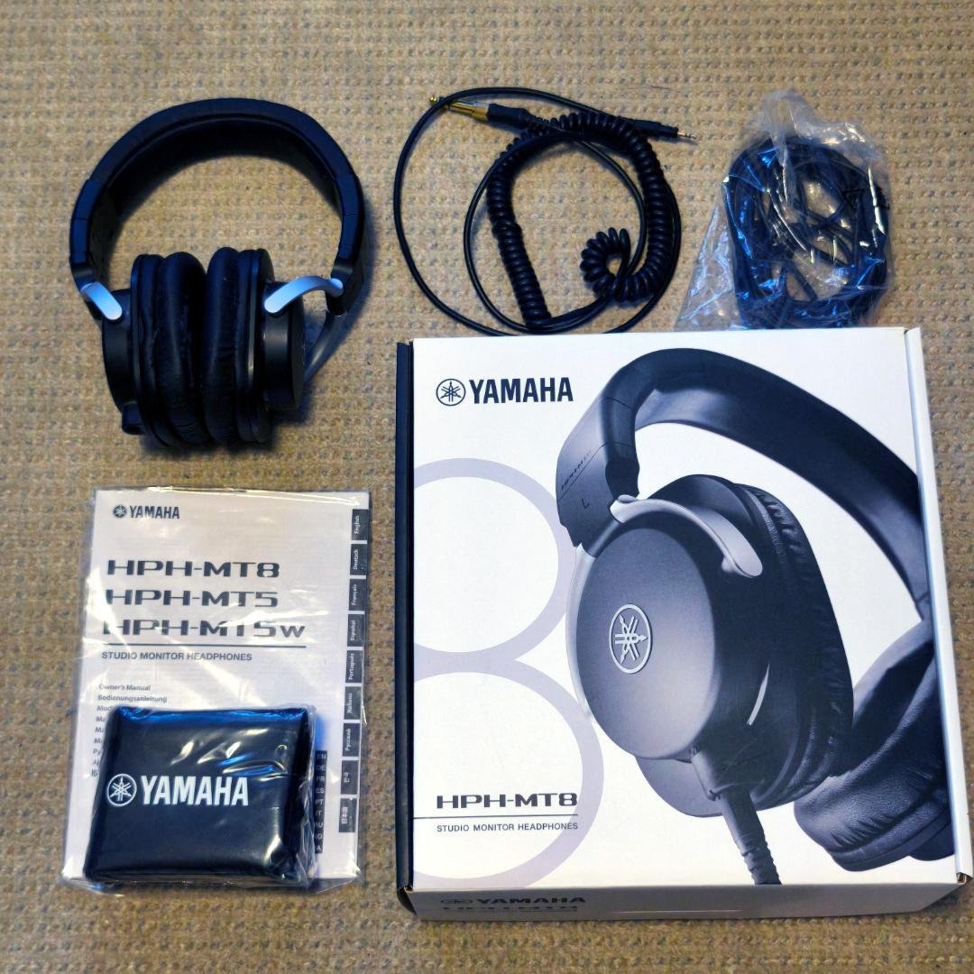 【元箱付完動品】YAMAHA HPH-MT8 モニターヘッドホン
