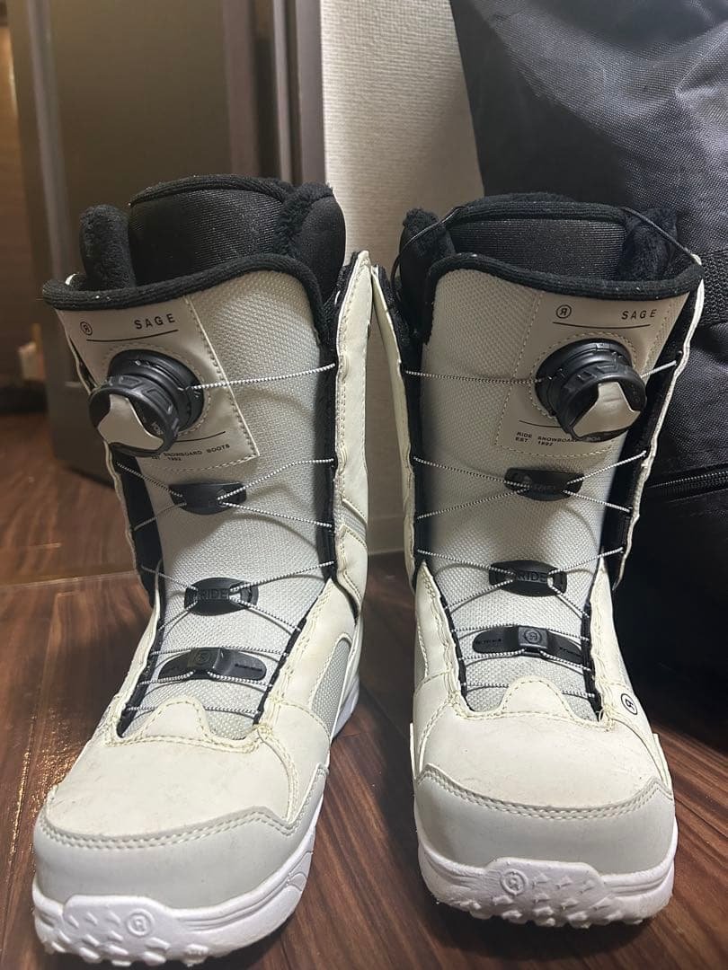 【期間限定値下げ】RIDE SAGE スノーボードブーツ ホワイト