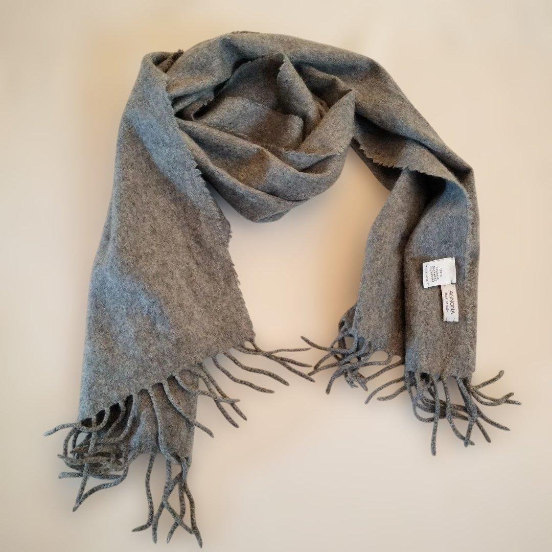 AGNONA アニオナ　カシミヤ　マフラー スカーフ　ストール　キートン　マーロ