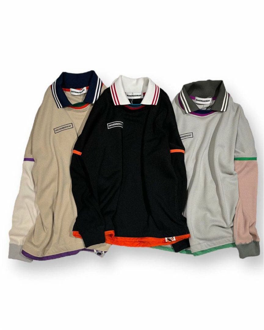 レディースウェア Double collar Unisex sweat / UNISEX