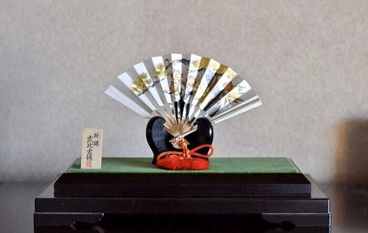 高騰　純銀 シルバー 扇 4.5号 武比古 伝統工芸 定価48600円