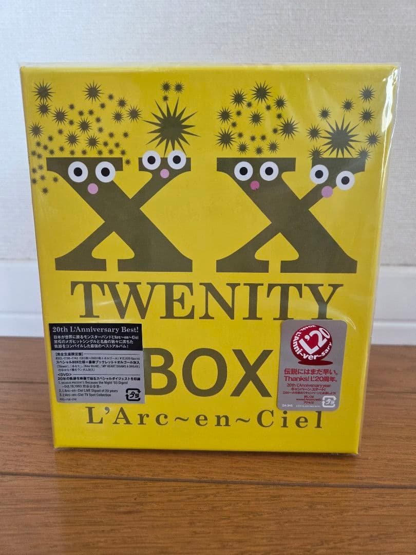 ミュージック L'Arc~en~Ciel XX TWENTY BOX
