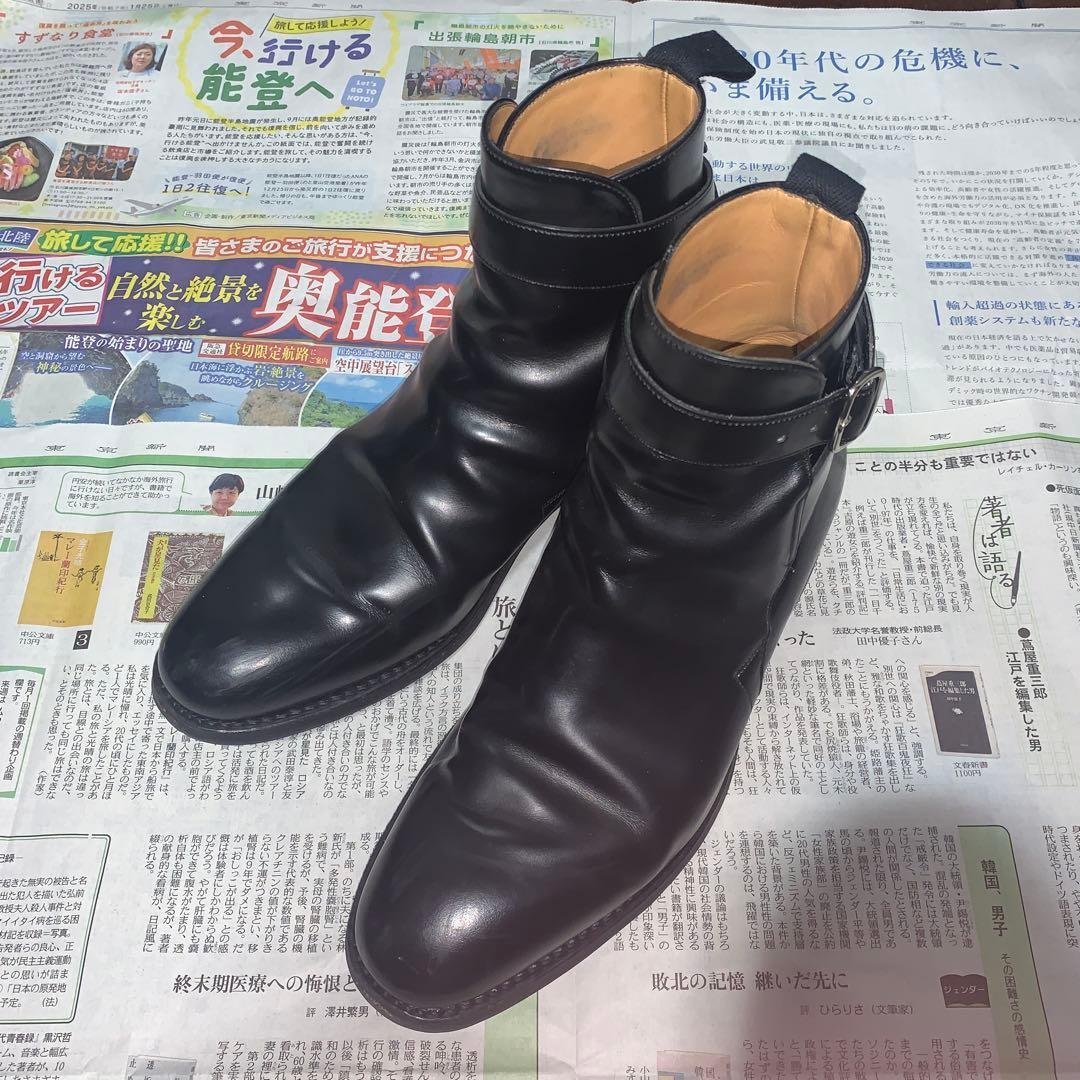 [チャーチ]ジョッパーブーツBLETSOE R BK BLACK (25cm)