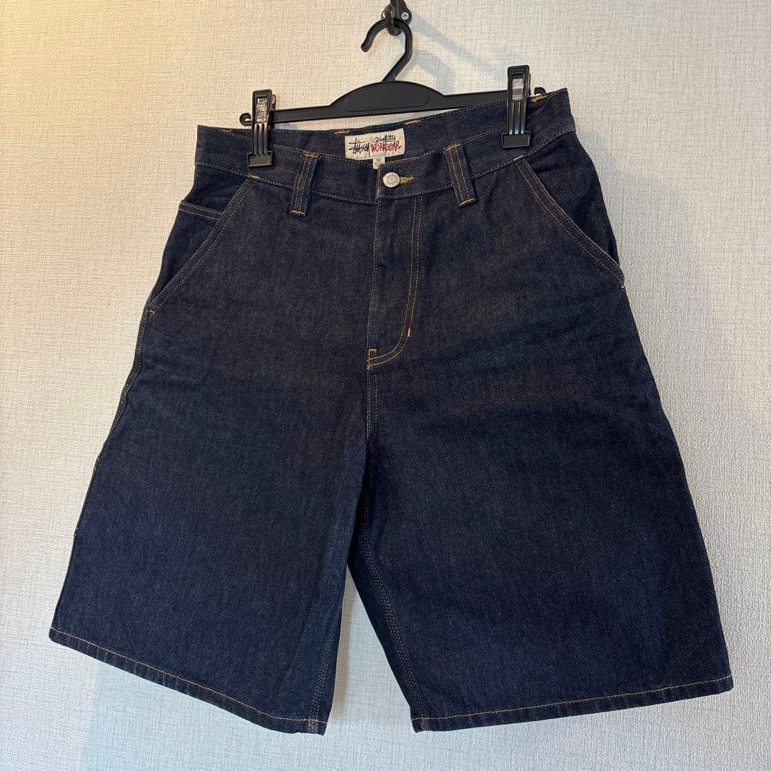Stüssy WORKGEAR ハーフデニムパンツ