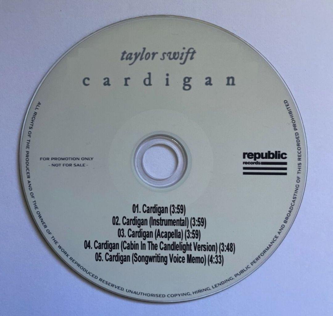TAYLOR SWIFT-LOVER | CARDIGAN PROMO CDS④
