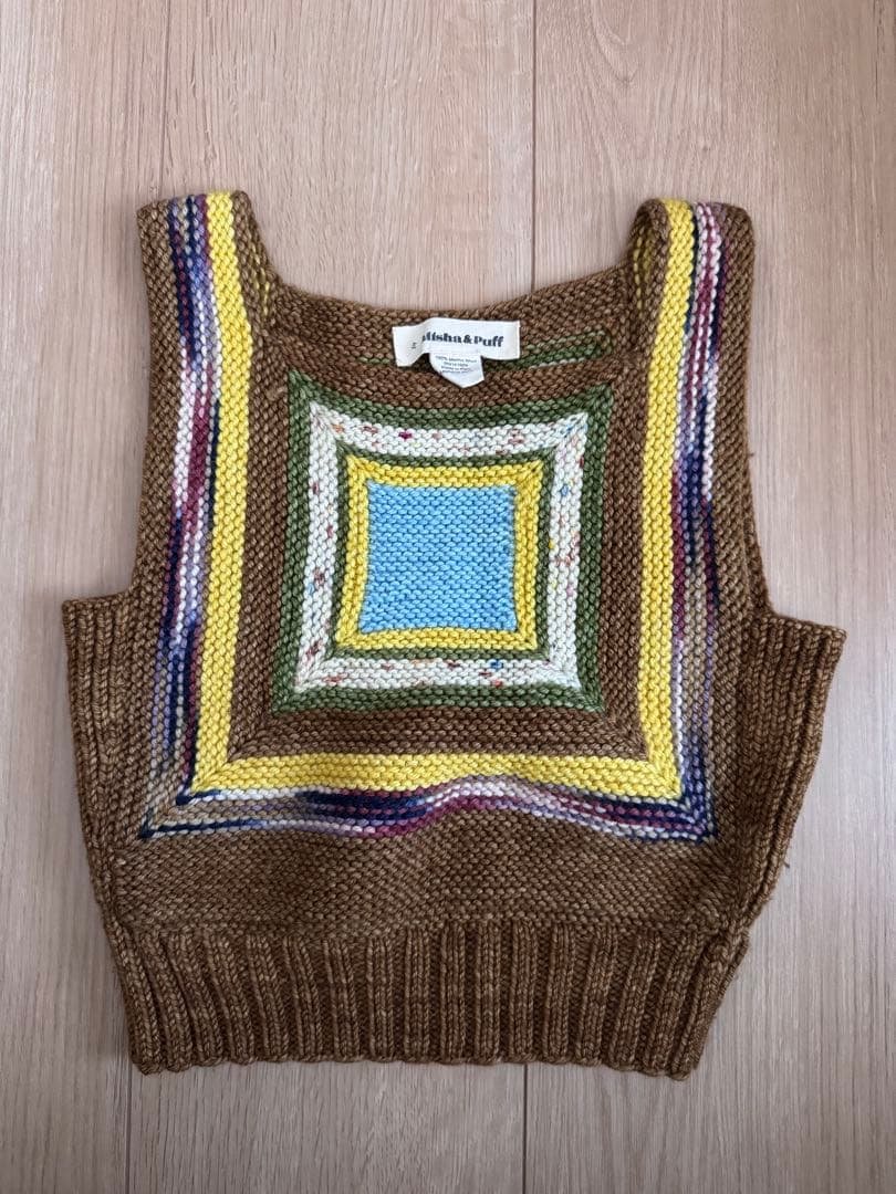 mishaandpuff 23aw ニットベスト