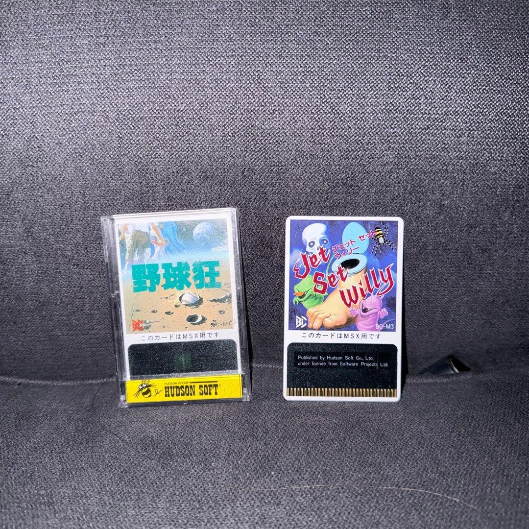 D*C様 ジェットセットウィリー 　野球狂　BEECARD Adapter 3点