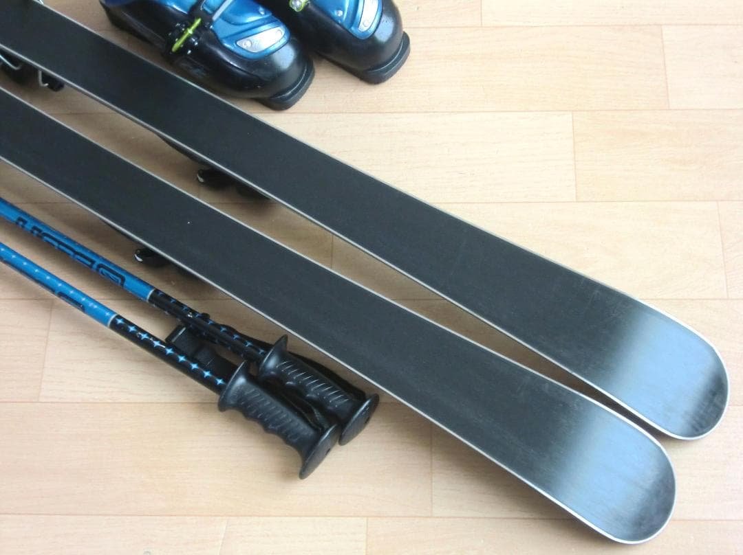 ■■11月限定■送料無料■Hart■ジュニア用スキー4点セット■128/23■■