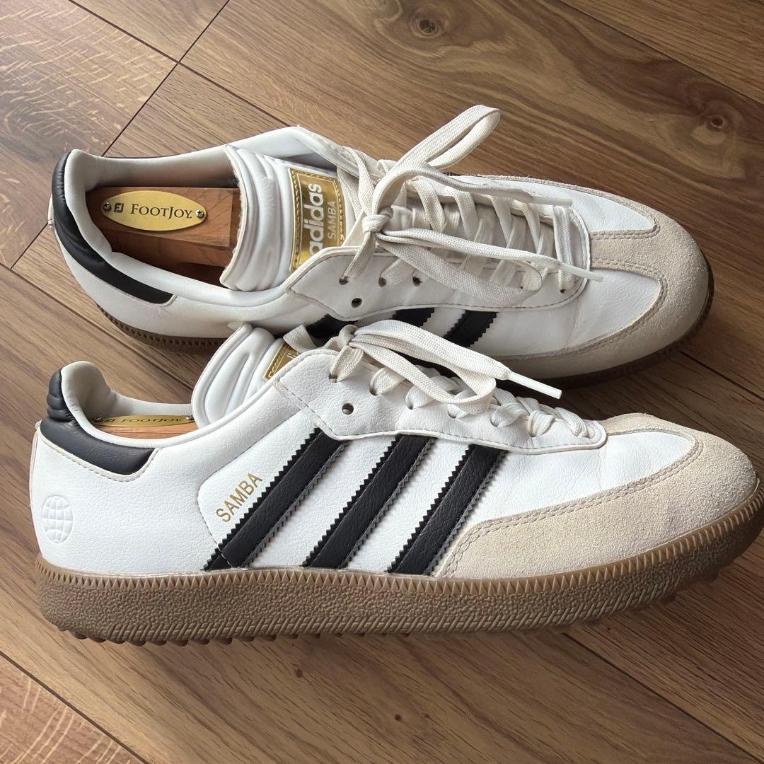 限定品　adidas golf SAMBA サンバゴルフシューズ　27.5cm