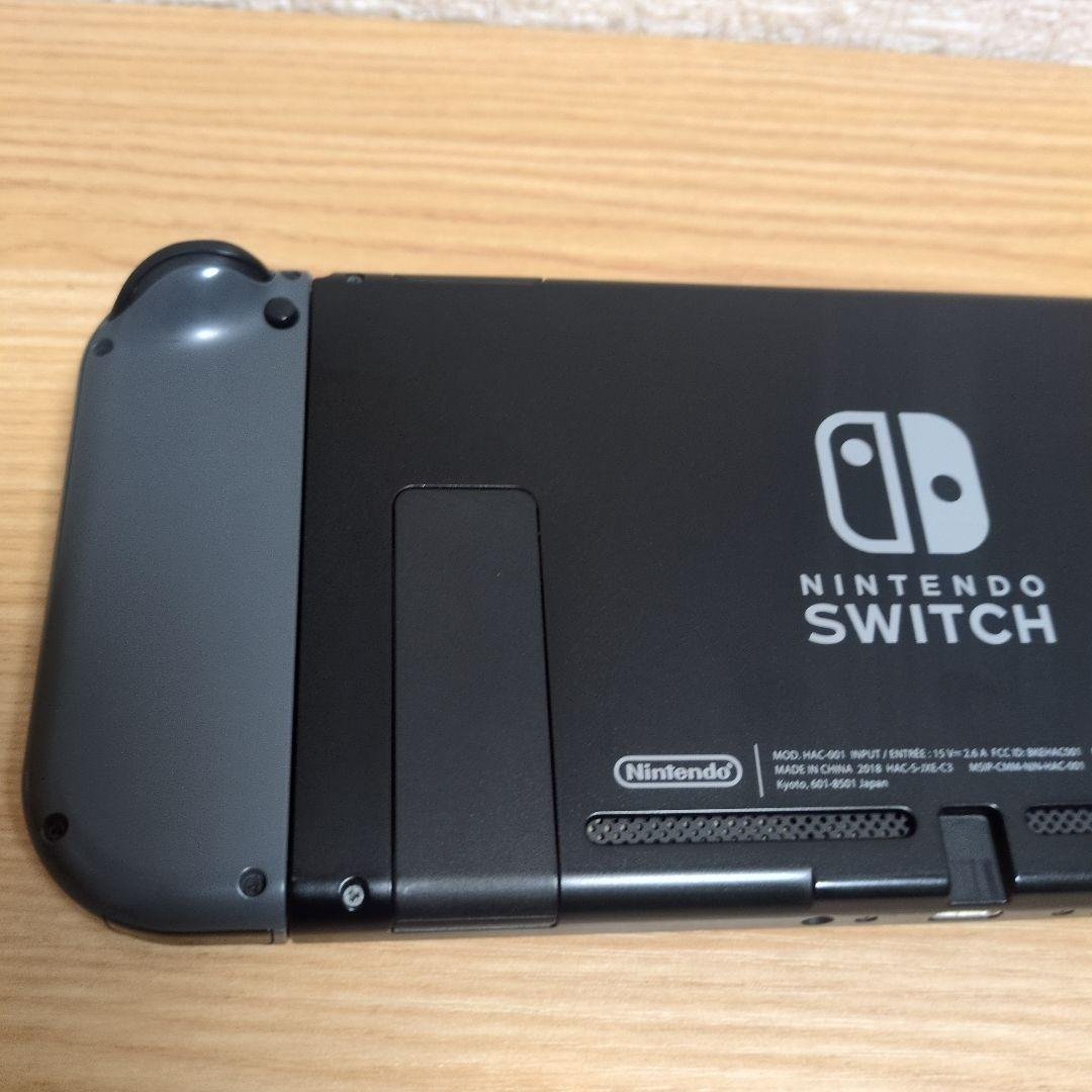 Nintendo Switch 本体 グレー 初期型 ジャンク品扱い　TV接続可