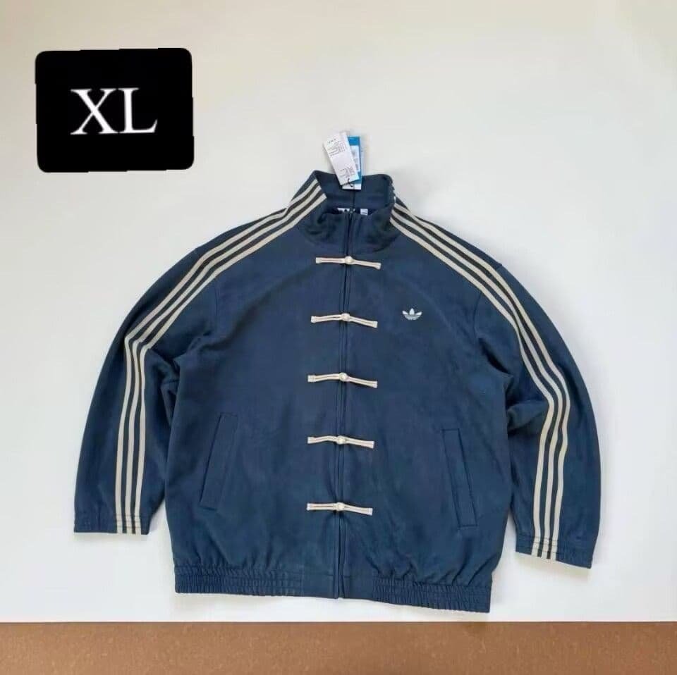 adidasアディダス 中国限定 蛇年トラックジャケット ネイビー XLサイズ”