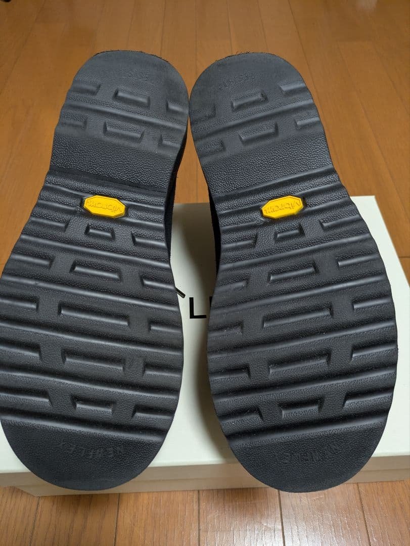 靴 OUR LEGACY CHUKKA BOOT DIM BLACK 43