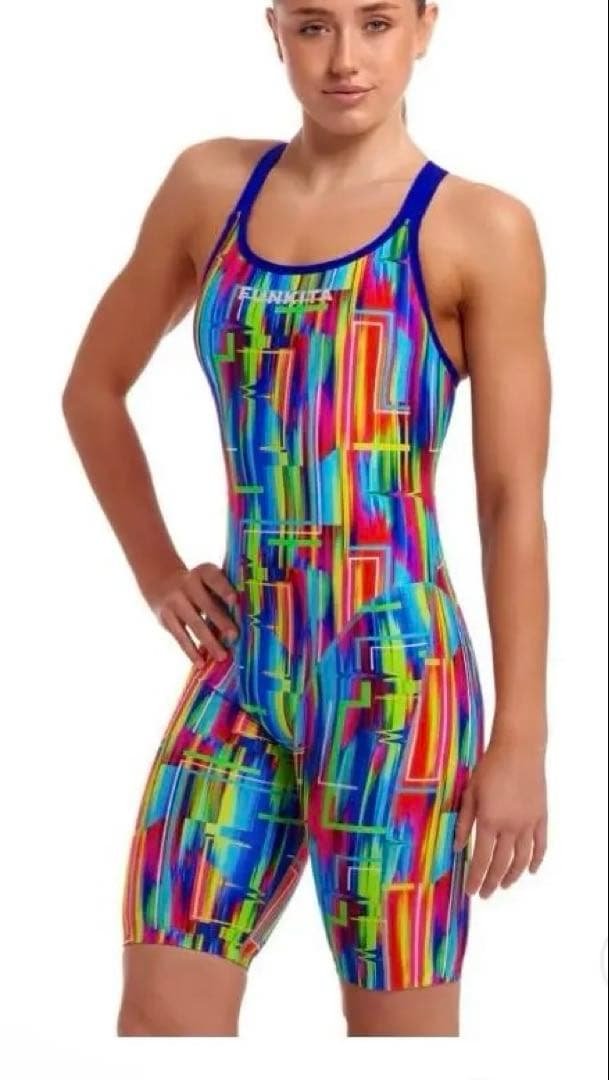 2025年モデル✨Funkita スイムスーツ グリッチパターン