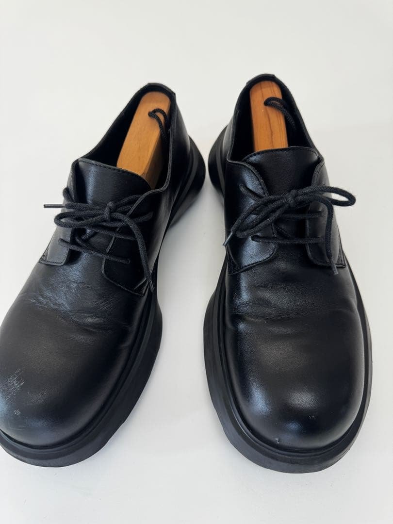 レザーレースアップシューズ