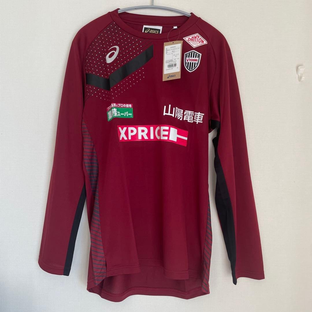 【新品未使用✨】ヴィッセル神戸 長袖 プラクティスシャツ XLサイズ 支給品