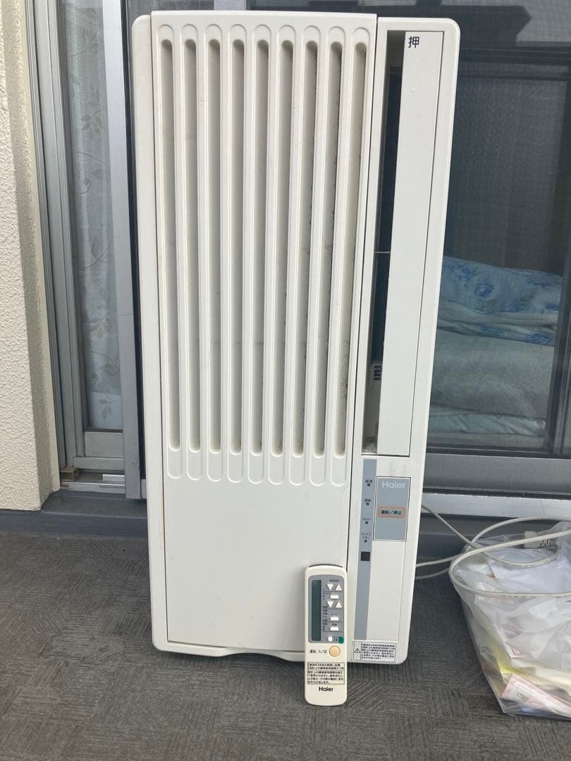 Haier ウィンドウ型エアコン JA-16R 本体