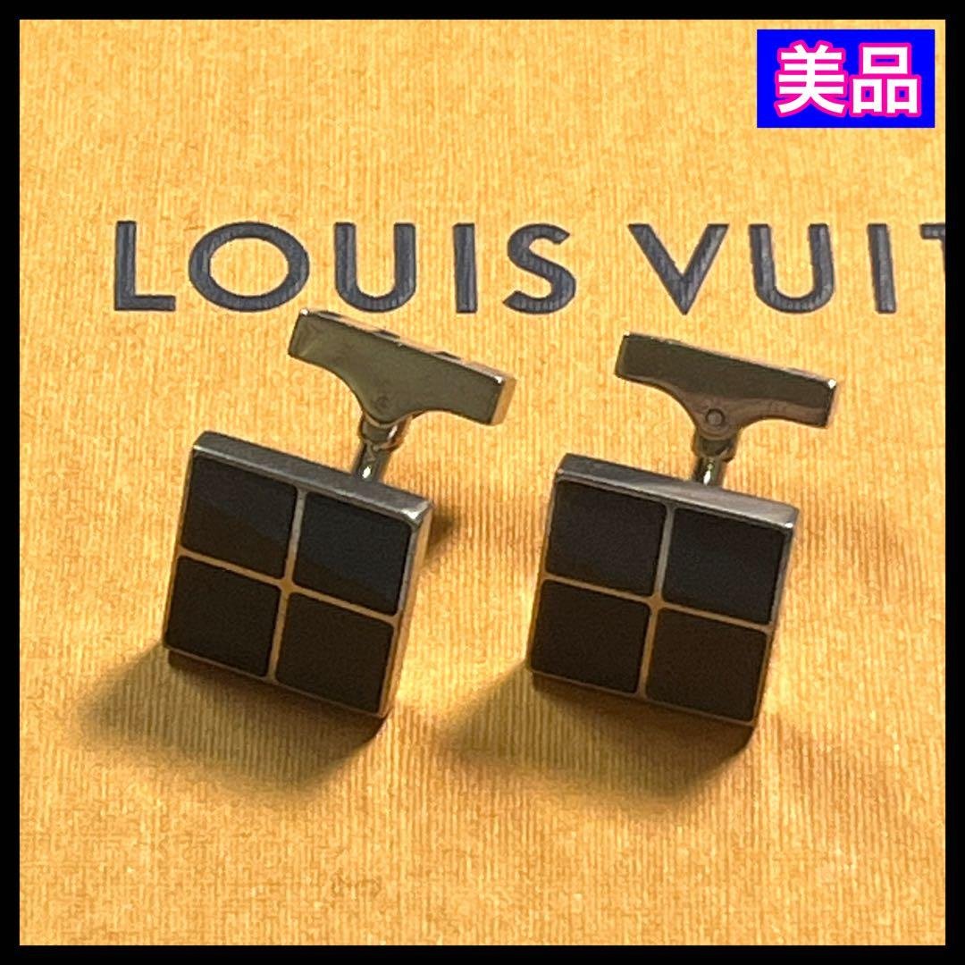 ✨美品✨LOUIS VUITTON　カフス　ダミエ　M65054 シルバー925