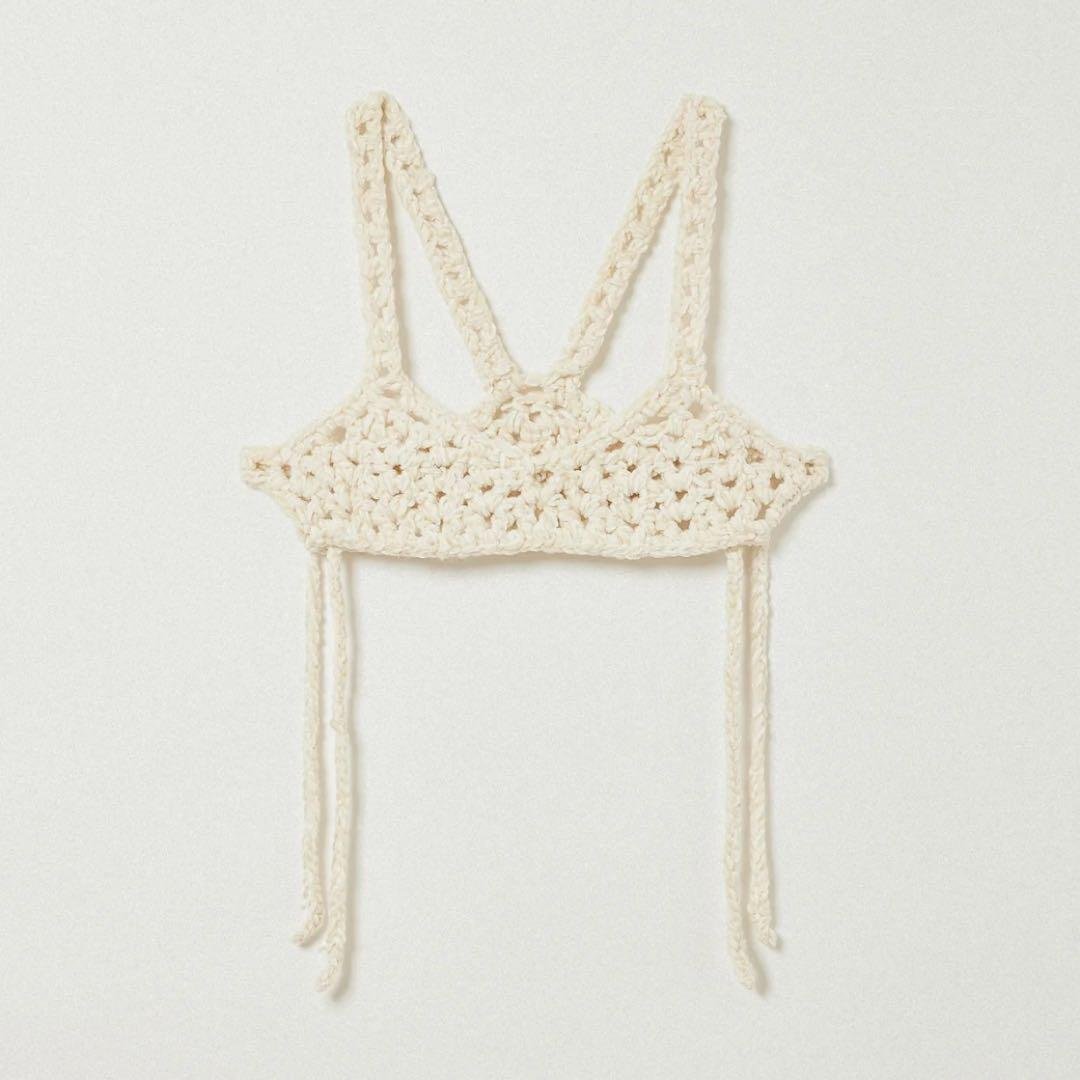 トップス EAPHI HAND KNITTING BUSTIER