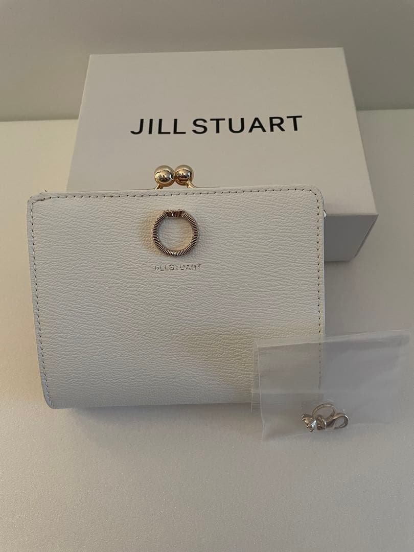 JILL STUART 二つ折り財布 ホワイト