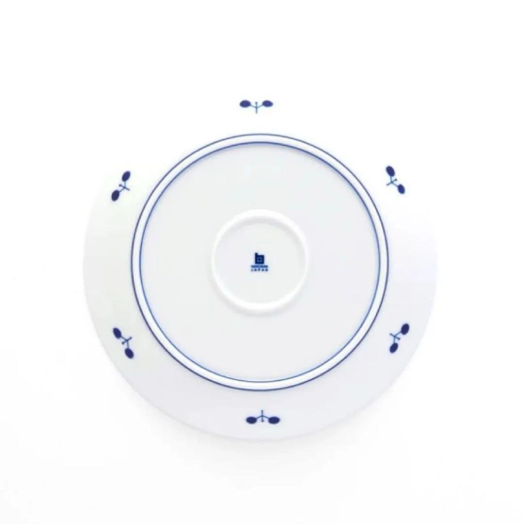 白山陶器ブルーム プレートＭ　5枚セット