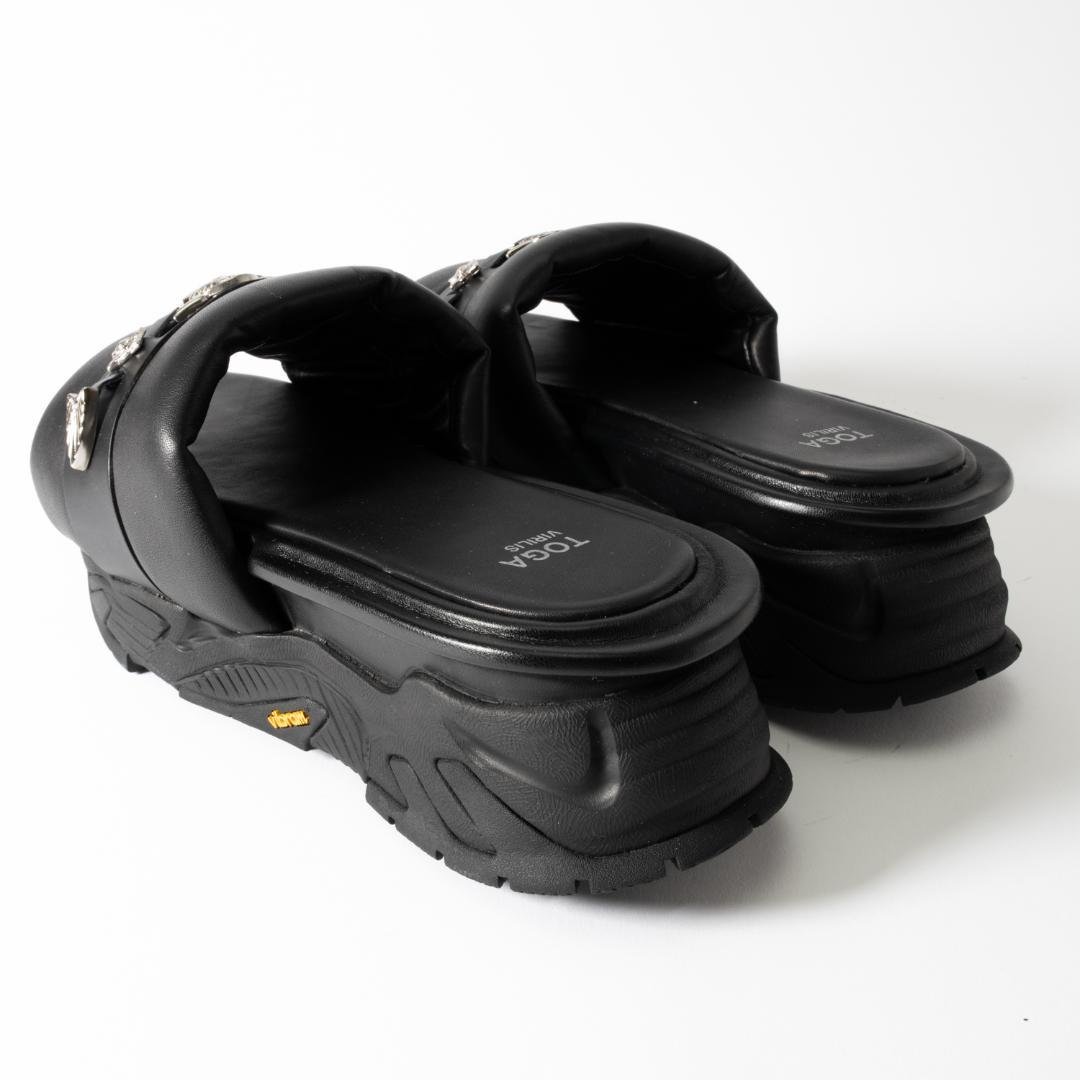 新品 TOGA VIRILIS BLACK SOFT LEATHER 43