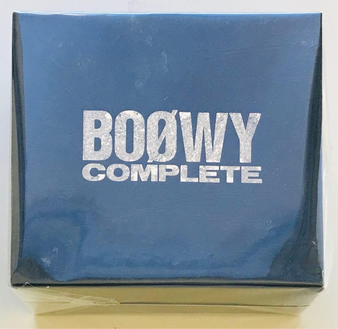 BOØWY COMPLETE CDボックスセット　10万枚限定盤　入手困難！