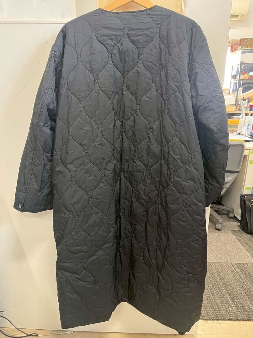 K◆KAPOK　KNOT　カポックノット　キルティング　ロングコート　М