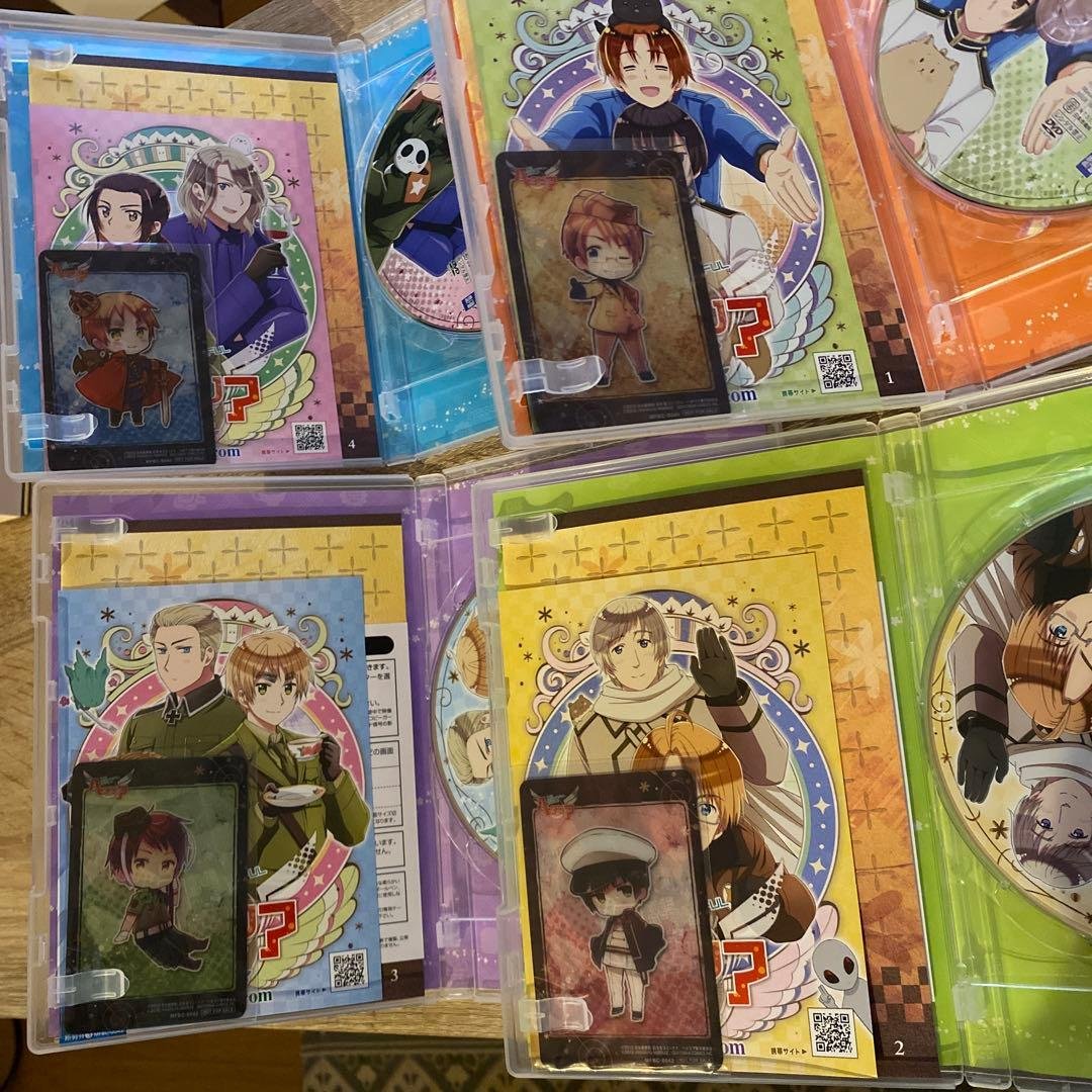 ヘタリア the beautiful world DVD アニメ 初回限定版