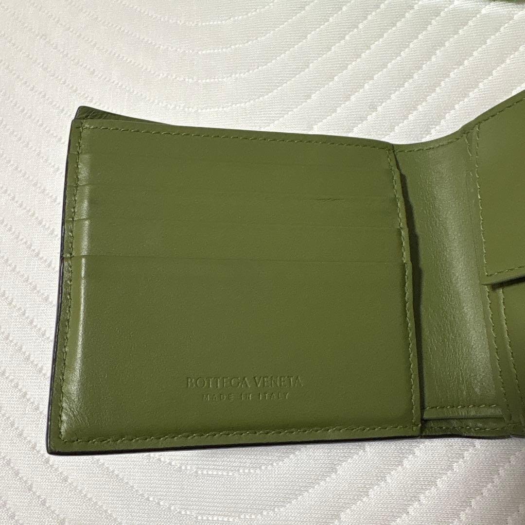 1/4まで)Bottega Veneta イントレチャート パース付き二つ折り