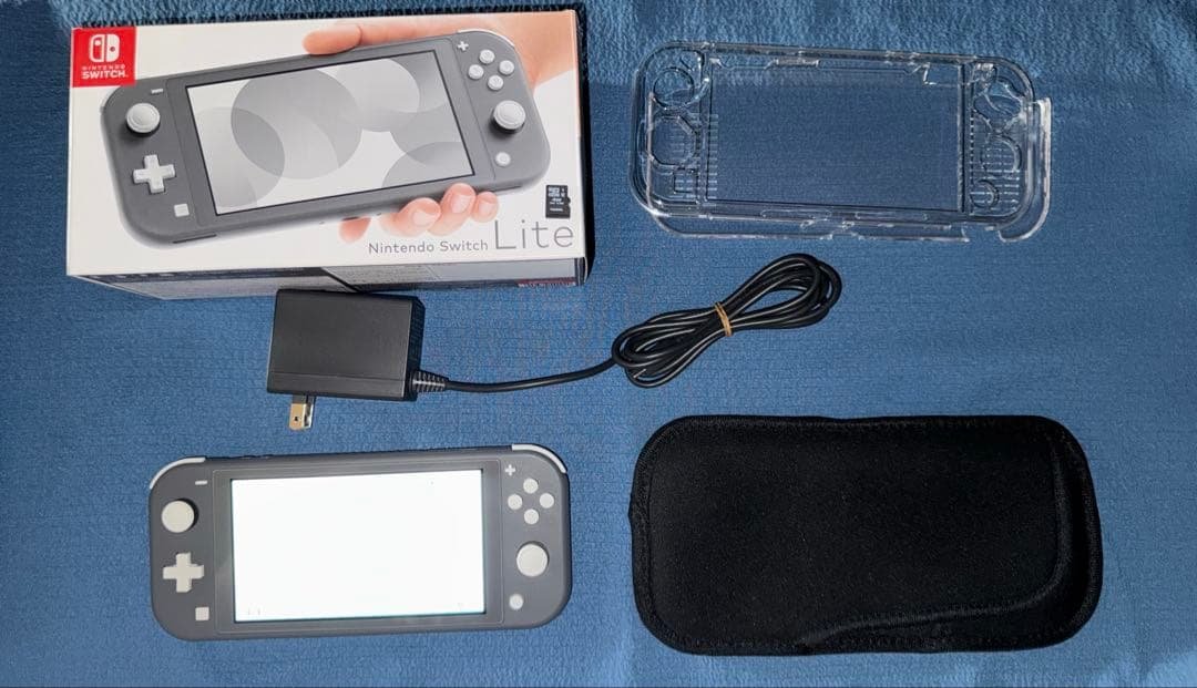 任天堂 Switch Lite スイッチライト グレー 本体 おまけ付