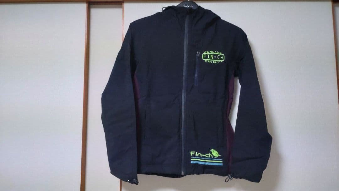 Fin-ch Finch フィッシングジャケット 黒 ウォルフライト